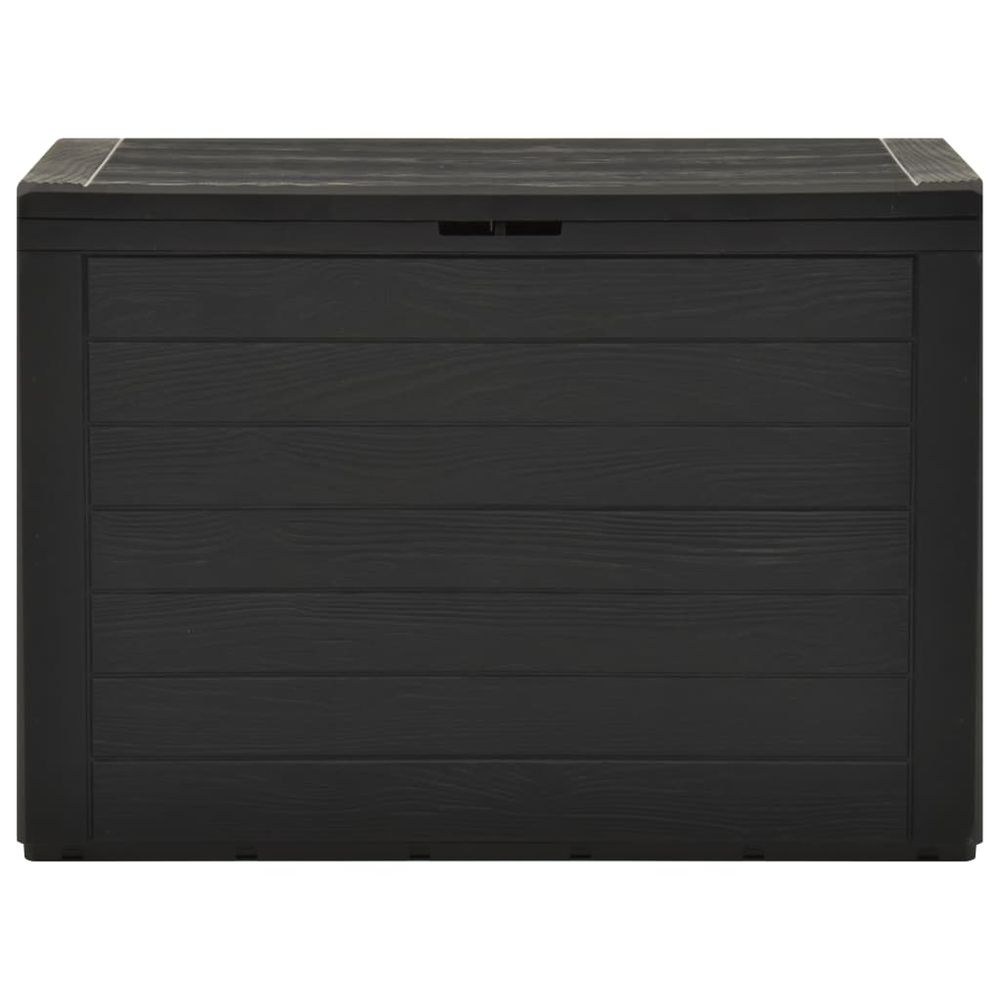 Garden Storage Box Anthracite 78x44x55 cm - anydaydirect