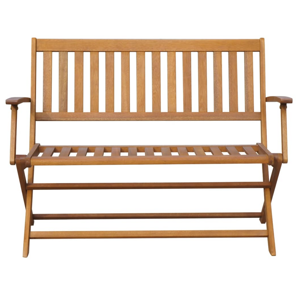 Garden Bench 120 cm Solid Acacia Wood - anydaydirect