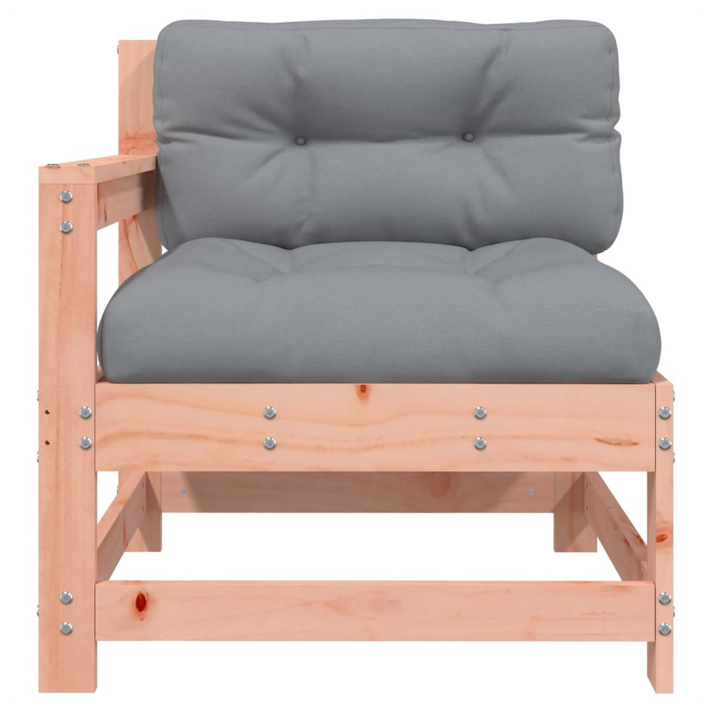 vidaXL Garden Chair with Cushions Solid Wood Douglas - anydaydirect
