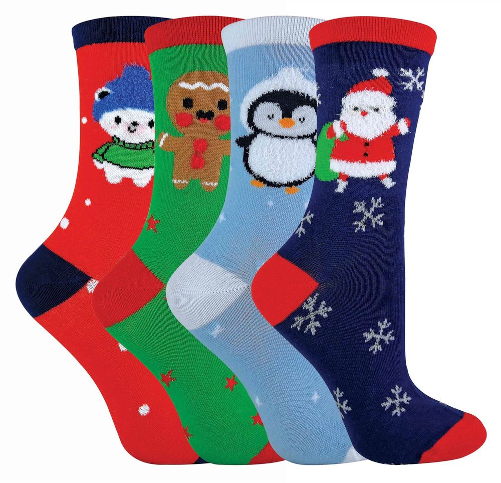 RJM Children's Christmas Socks (SK301A) - anydaydirect