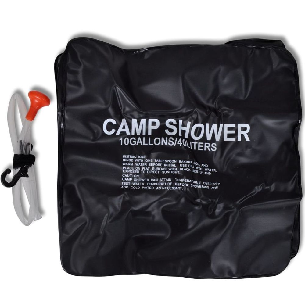 Camp Shower Solar Shower Outdoor Bath 40 L - anydaydirect