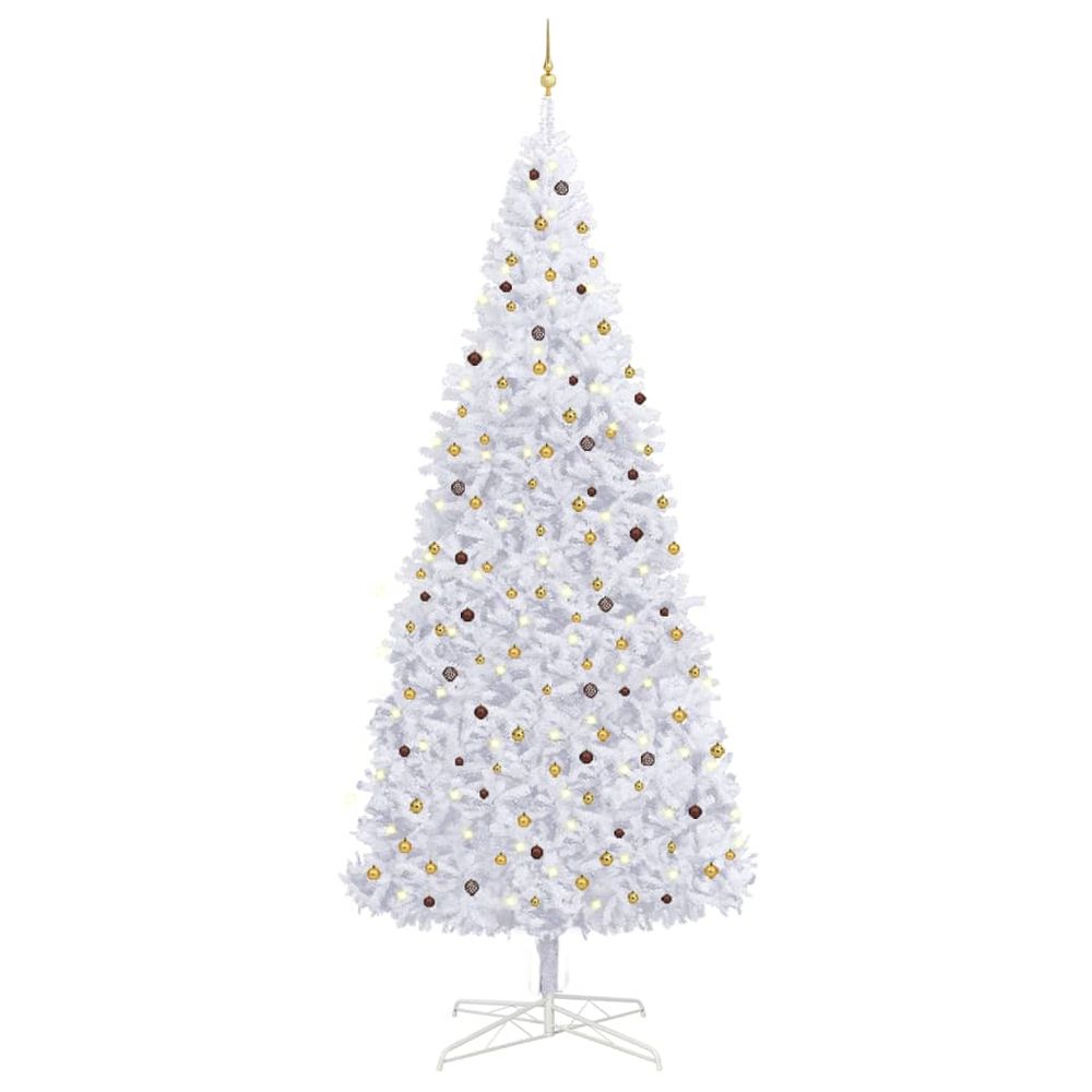 Artificial Christmas Tree with LEDs&Ball Set LEDs 300 cm  to 500 cm - anydaydirect