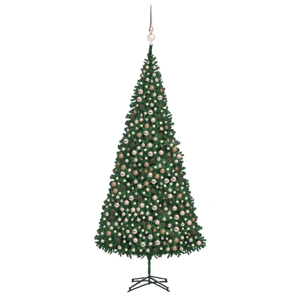 Artificial Christmas Tree with LEDs&Ball Set LEDs 300 cm  to 500 cm - anydaydirect