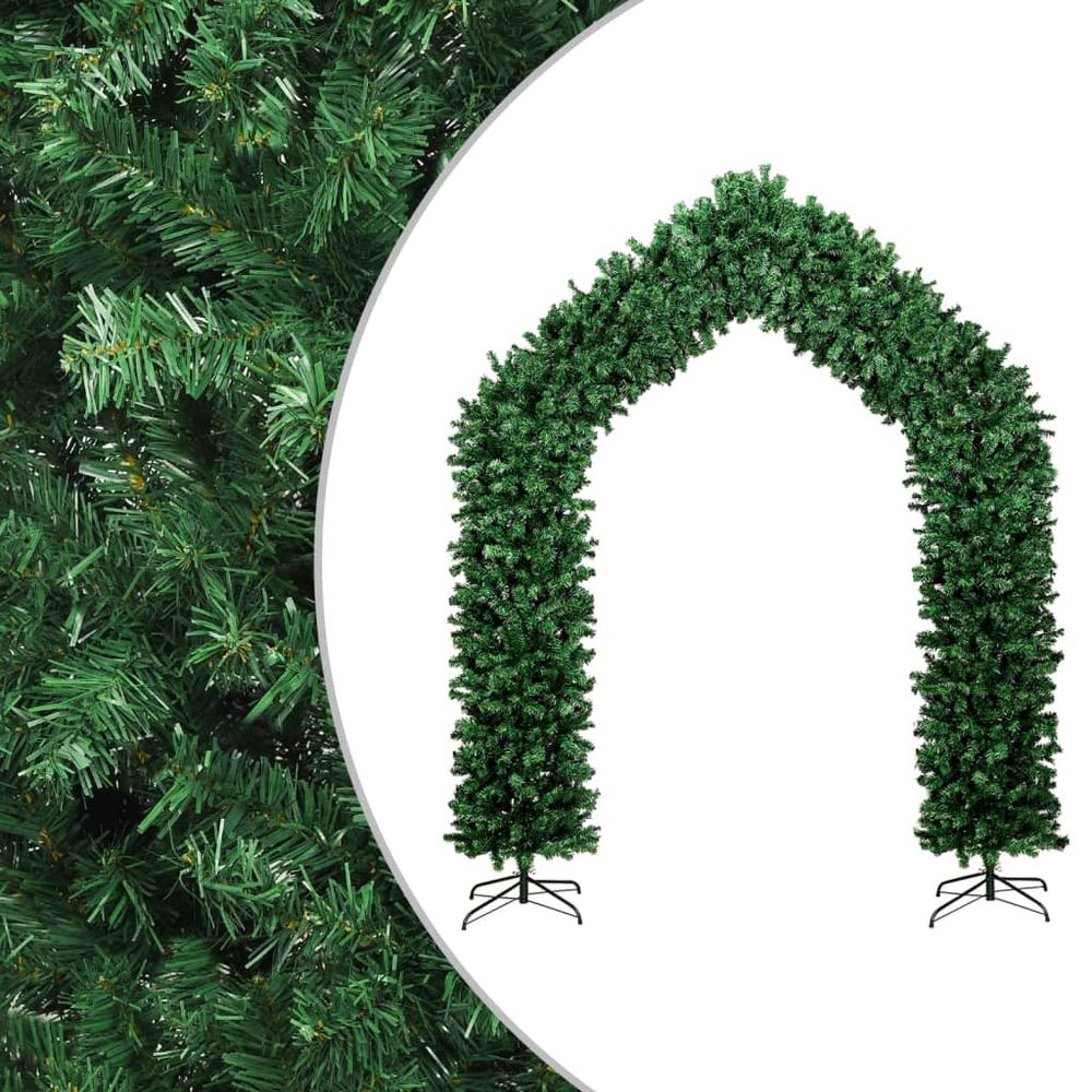 Christmas Tree Arch Green or White 240 cm - 270 cm - anydaydirect