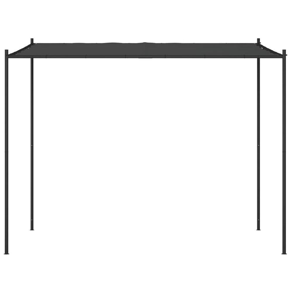 Gazebo Anthracite 3x3 m 180 g/m� Fabric and Steel - anydaydirect