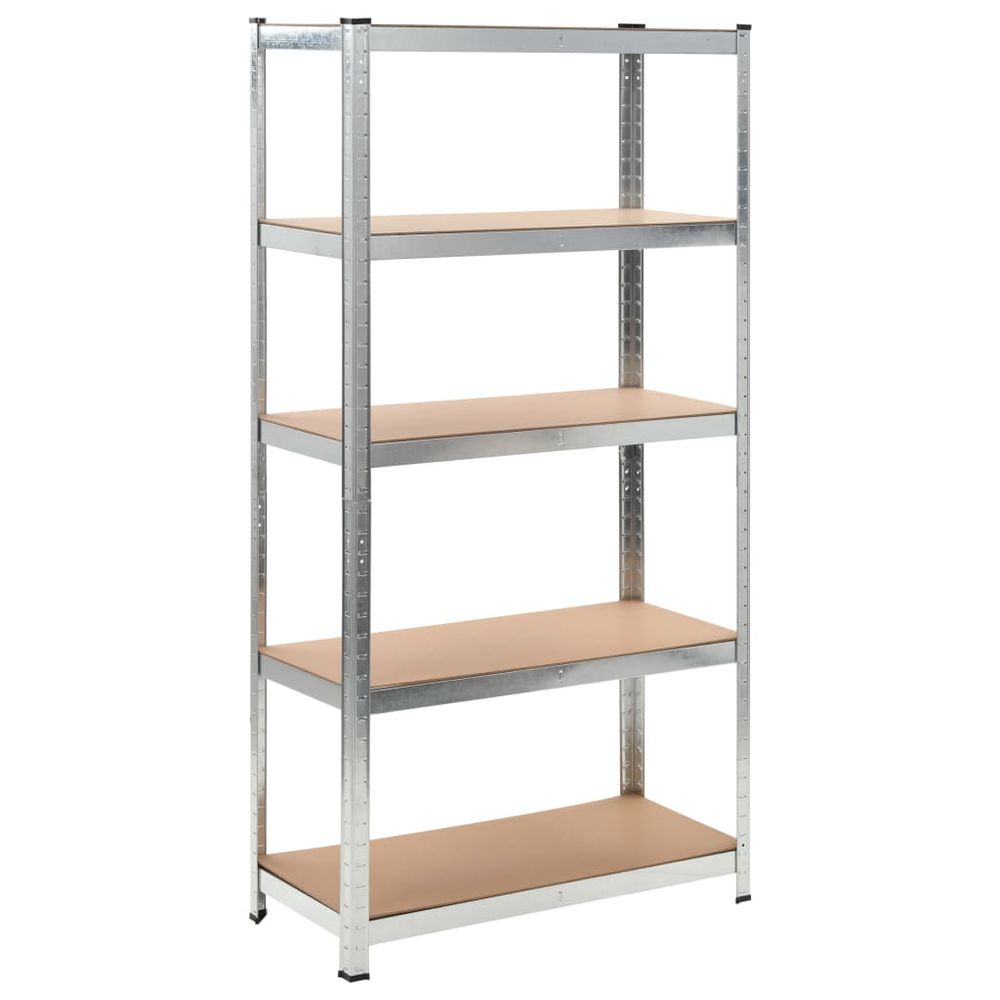 Storage Shelves 2 pcs 90x40x180 cm MDF - anydaydirect