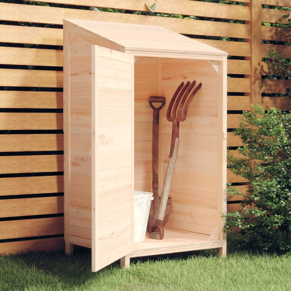 Garden Shed Solid Wood Fir - anydaydirect