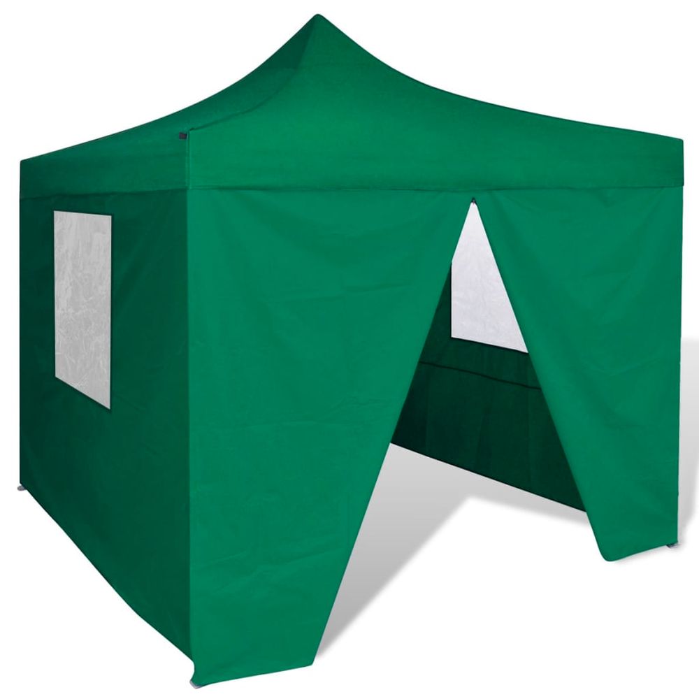 Foldable Tent 3x3 m with 4 Walls Cream - anydaydirect