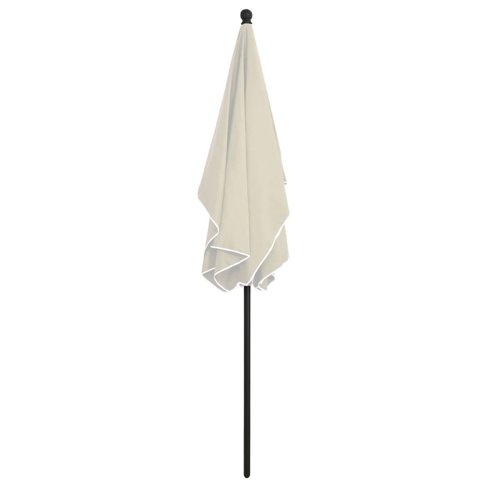 Garden Parasol with Pole 210x140 cm - anydaydirect