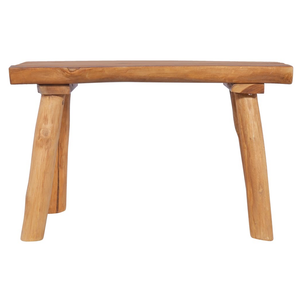 Garden Bench 80 cm Solid Teak Wood - anydaydirect