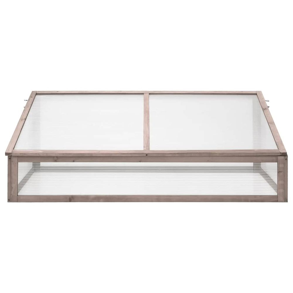 Greenhouse Grey 110x58.5x39 cm Fir Wood - anydaydirect