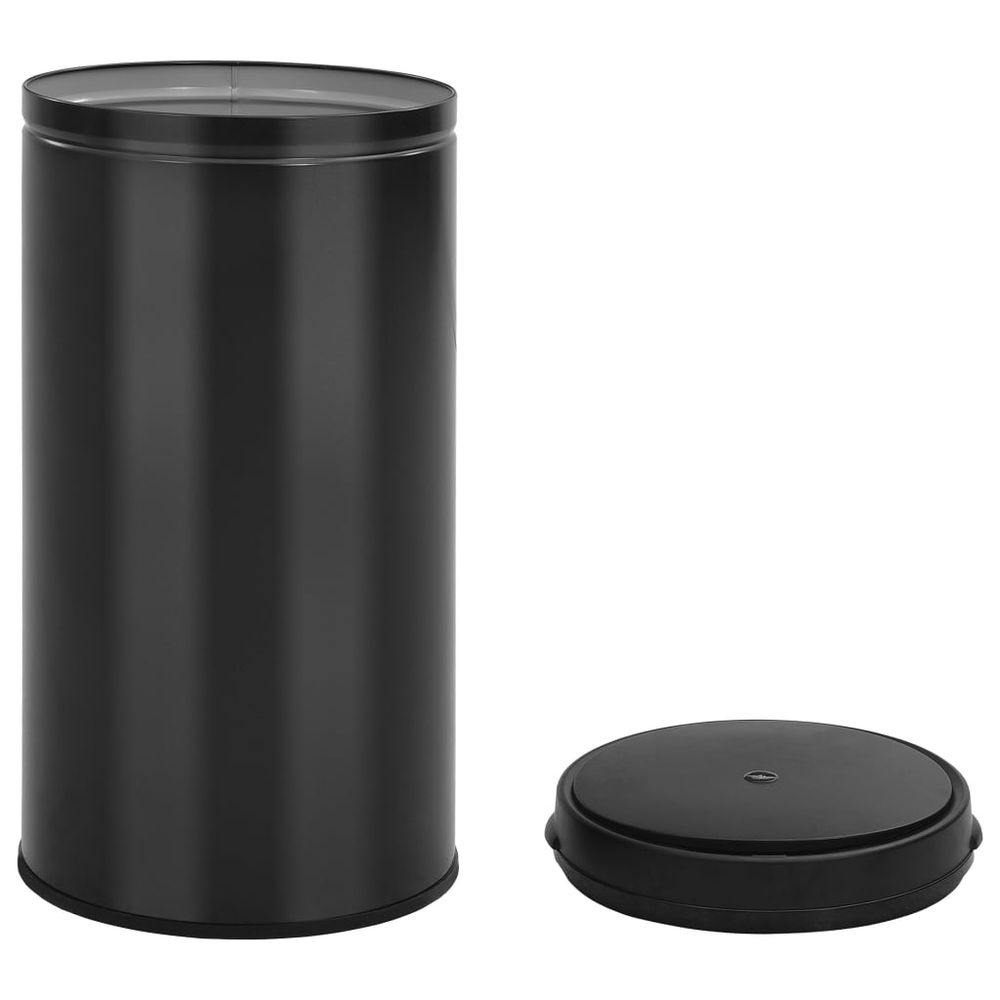 Automatic Sensor Dustbin 60 L Carbon Steel Black - anydaydirect