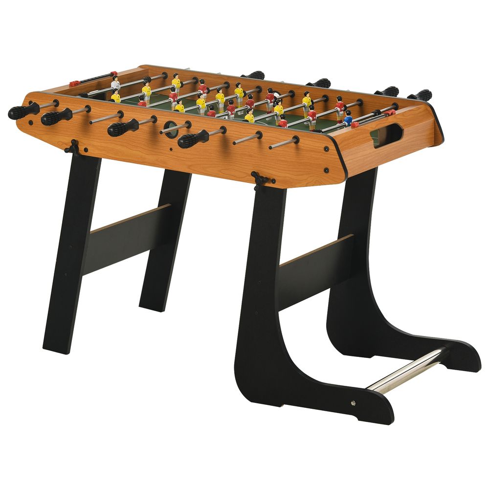 Folding Football Gaming Table Mini Foosball Soccer Table, Family Kids HOMCOM - anydaydirect