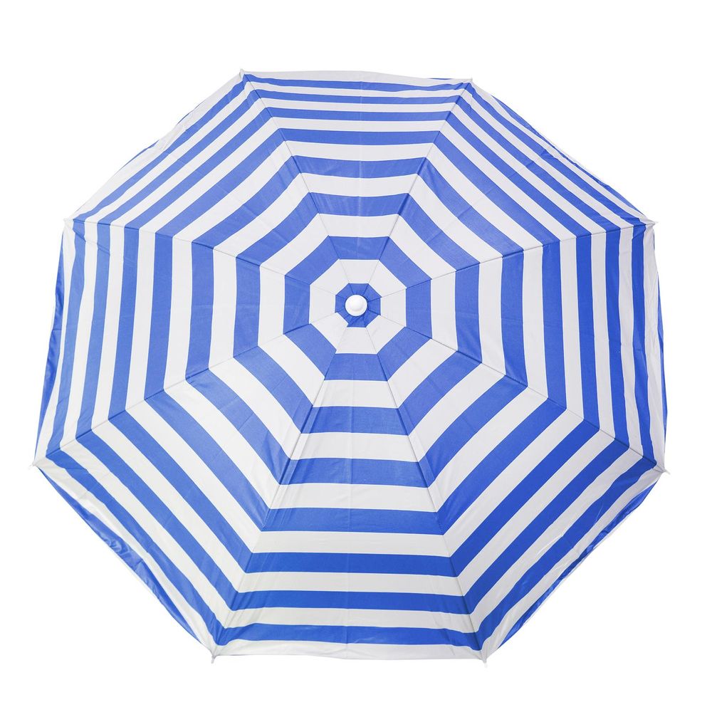 1.8M Tilting Parasol Umbrella Blue AS-17483 - anydaydirect
