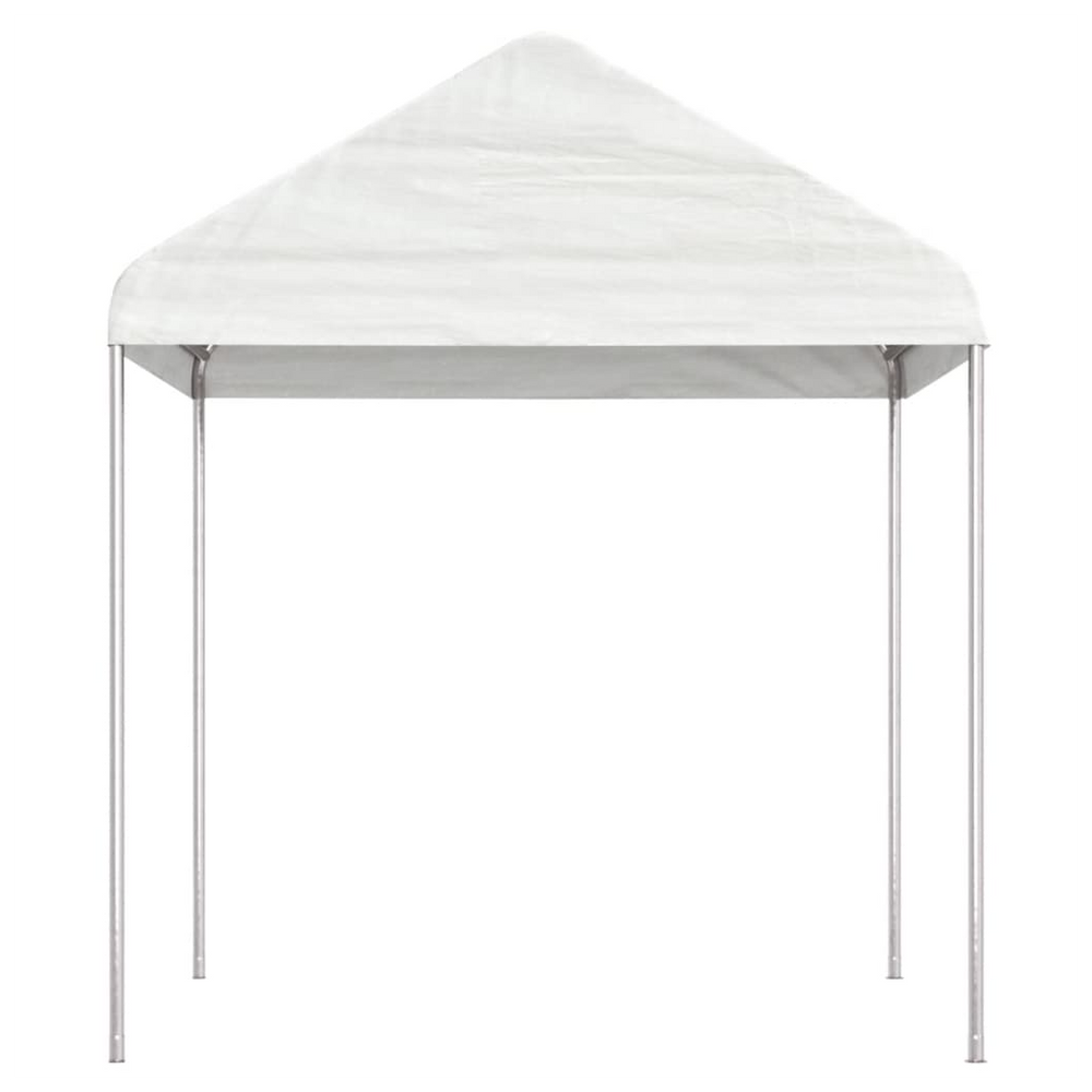 vidaXL Gazebo with Roof White 15.61x2.28x2.69 m Polyethylene - anydaydirect