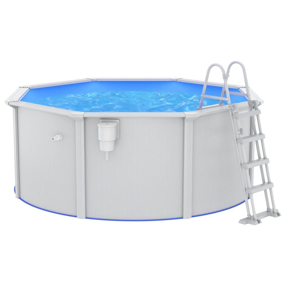 Swimming Pool with Safety Ladder 300x120 cm - anydaydirect