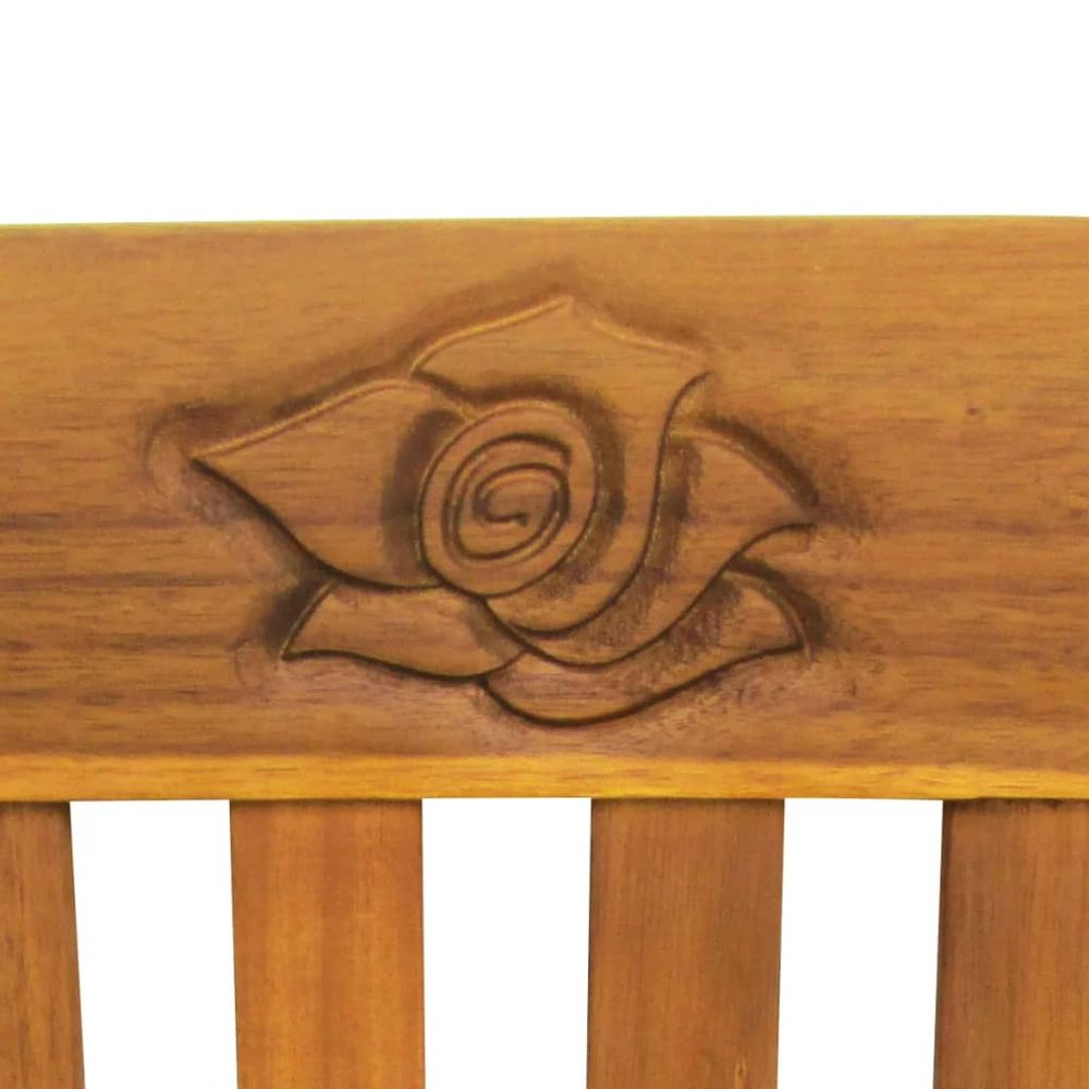 Garden Bench 157 cm Solid Acacia Wood - anydaydirect