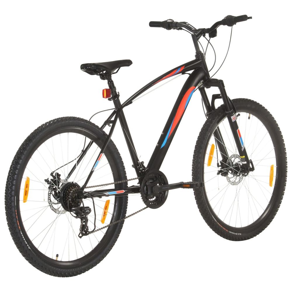 Mountain Bike 21 Speed 29 inch Wheel 48 cm Frame Black - anydaydirect