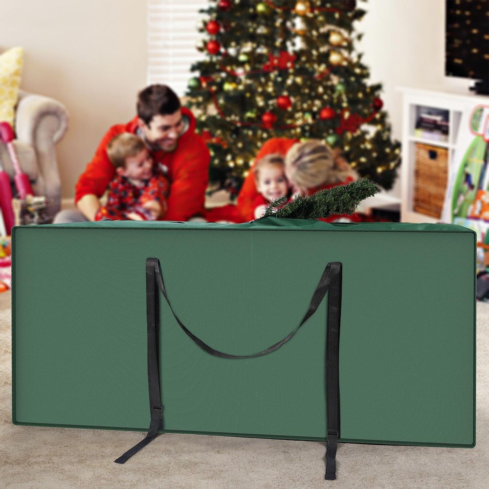 VINSANI GREEN DELUXE XMAS TREE STORAGE BAG 0000500 - anydaydirect